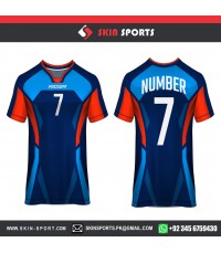 NAVY MIRROR   SOCCER JERSEYS